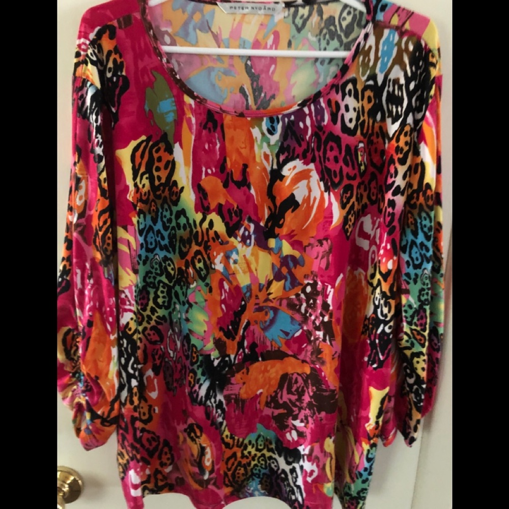 Peter Nygard Knit Top-Size XL